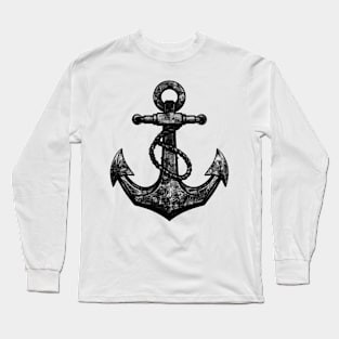 vintage anchor Long Sleeve T-Shirt